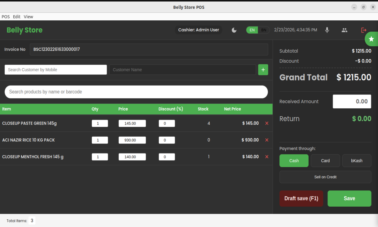 Cloud POS & Enterprise Management Platform